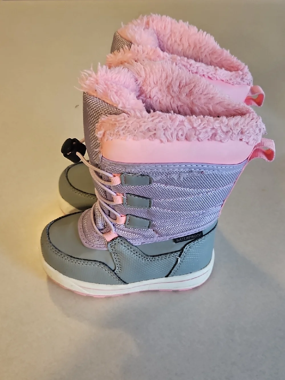 Pink And Purple Snowboots